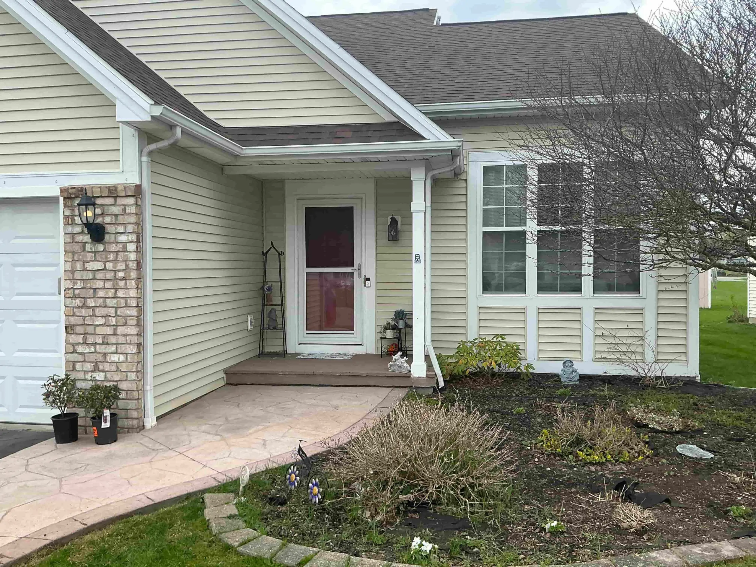 Buffalo home exterior painted with fresh modern color